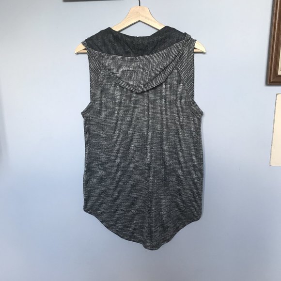 Inspired Hearts Sleeveless Lace Up Sweatshirt - Picture 3 of 3